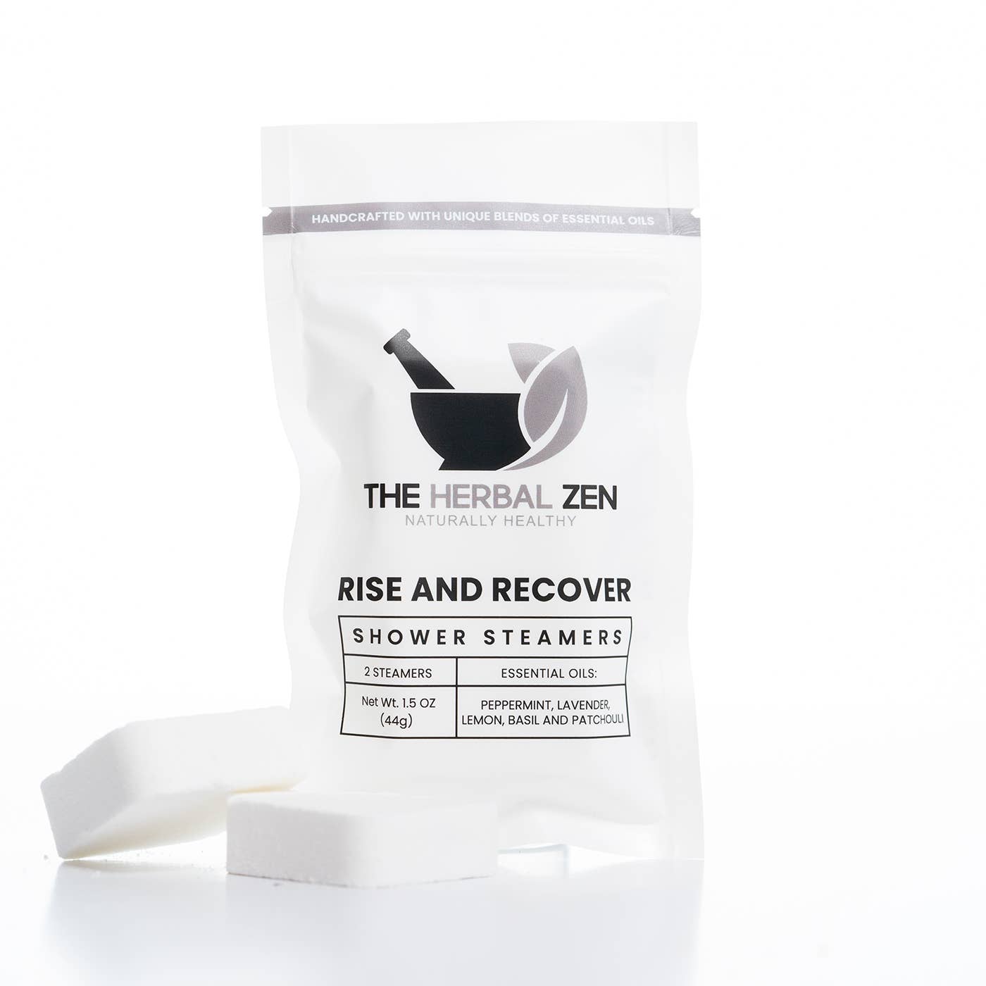 Shower Steamer Favors | Rise and Recover | Peppermint+Lavender+Lemon+Basil+Patchouli