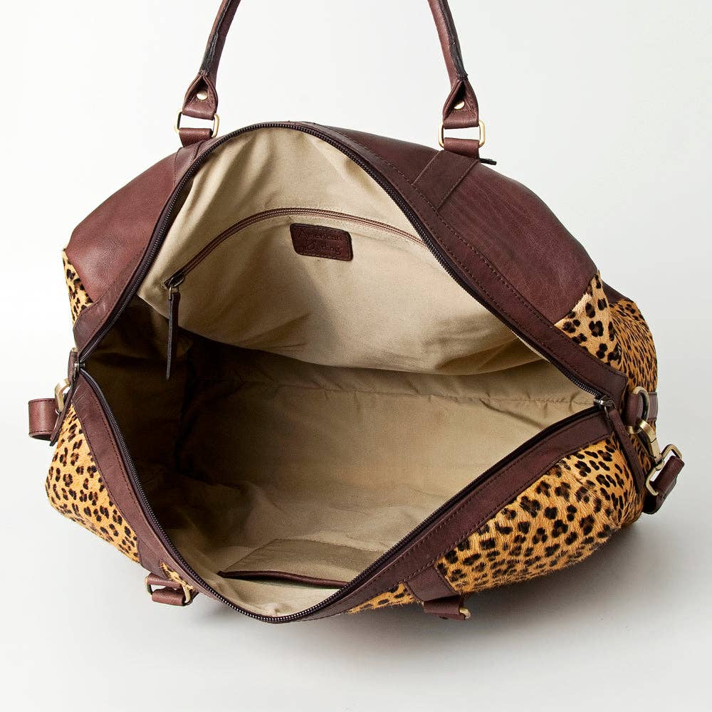 Duffel Genuine Western Leather Bag
