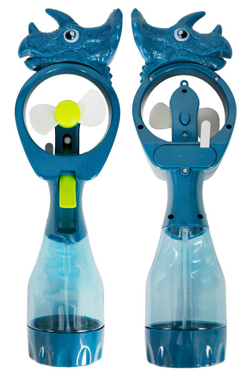 Triceratops Dino Water Spray Misting Electric Fan