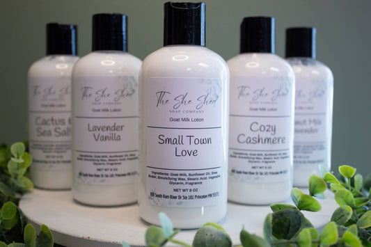 Goat Milk Lotion: Small Town Love(Love Spell) / 4 Oz