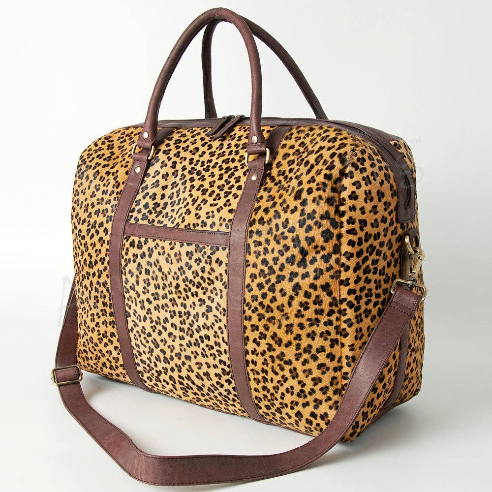 Duffel Genuine Western Leather Bag
