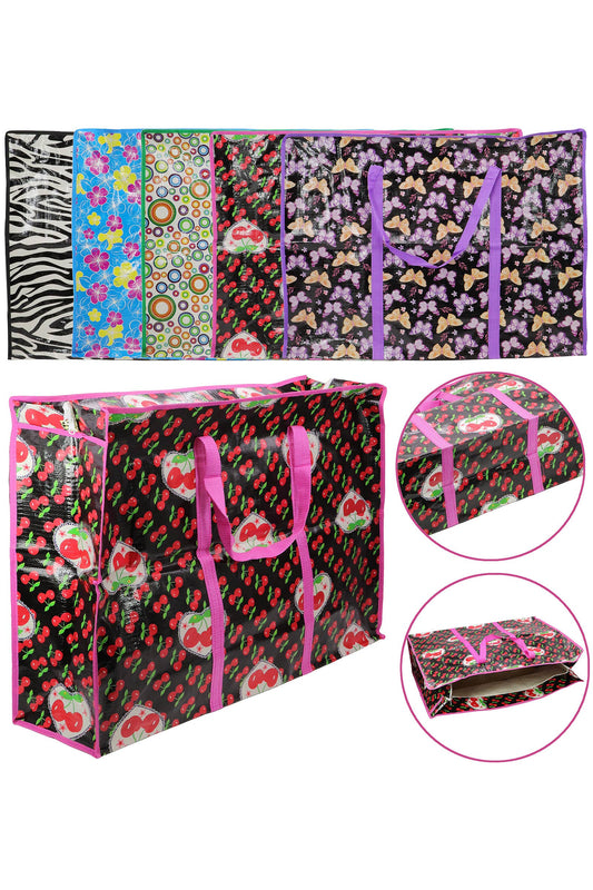 Wide Super Sized Multi-use Reusable Shopper Bag