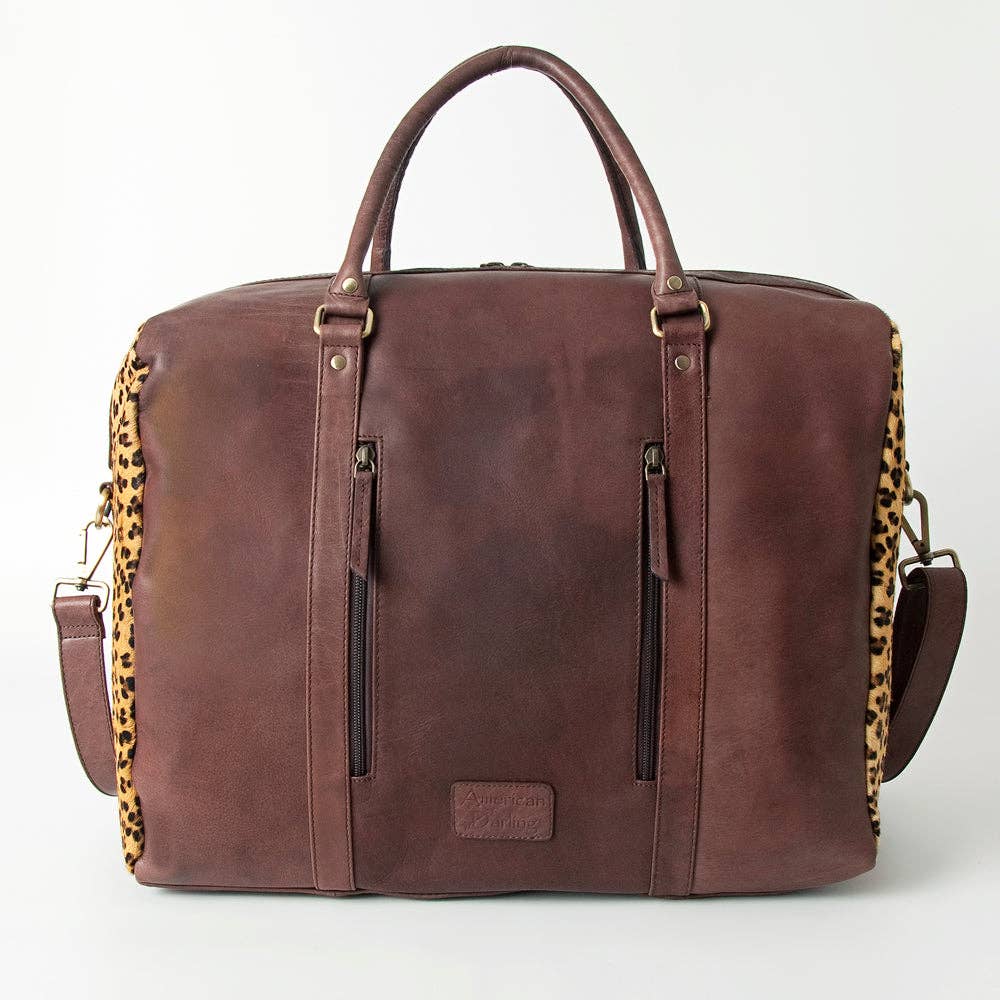 Duffel Genuine Western Leather Bag