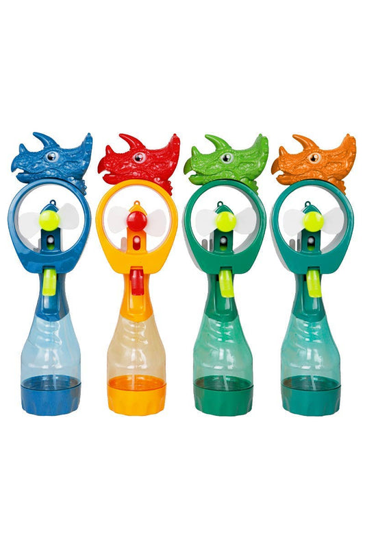 Triceratops Dino Water Spray Misting Electric Fan