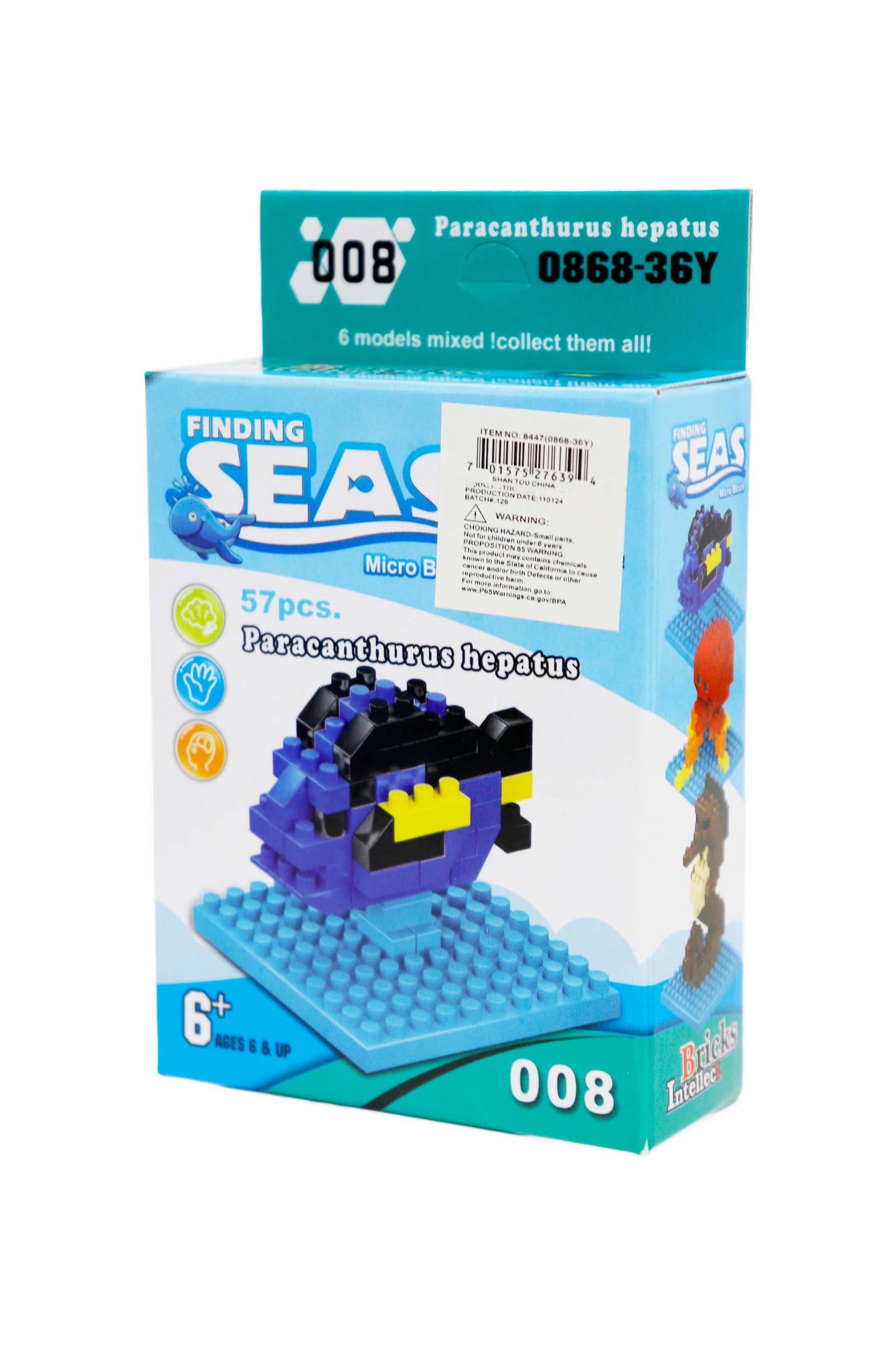 Sea Animals DIY Building Block Kit