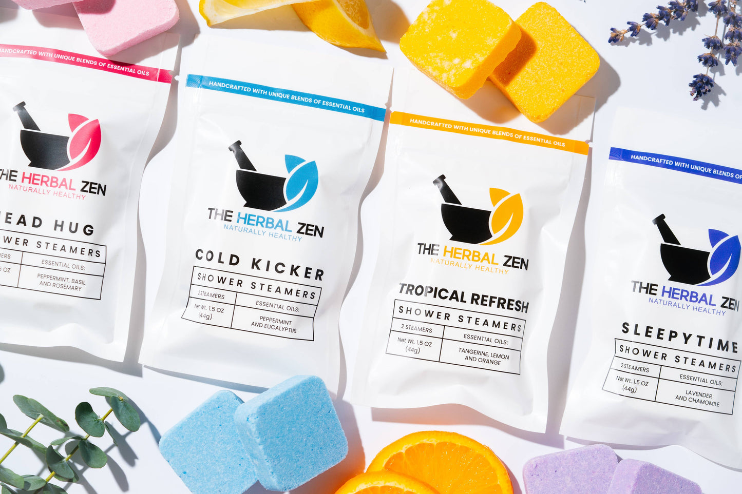 Shower Steamer Favors- Cold Kicker | Peppermint+Eucalyptus