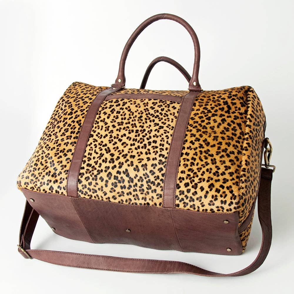 Duffel Genuine Western Leather Bag