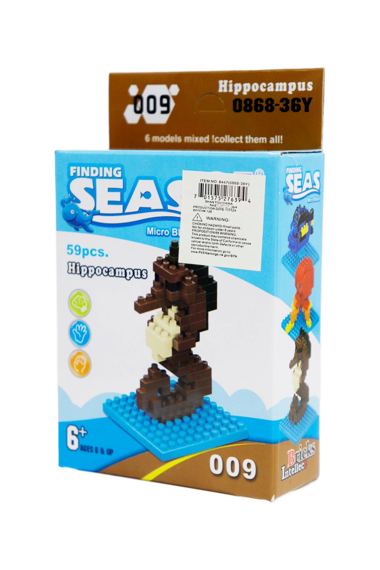 Sea Animals DIY Building Block Kit