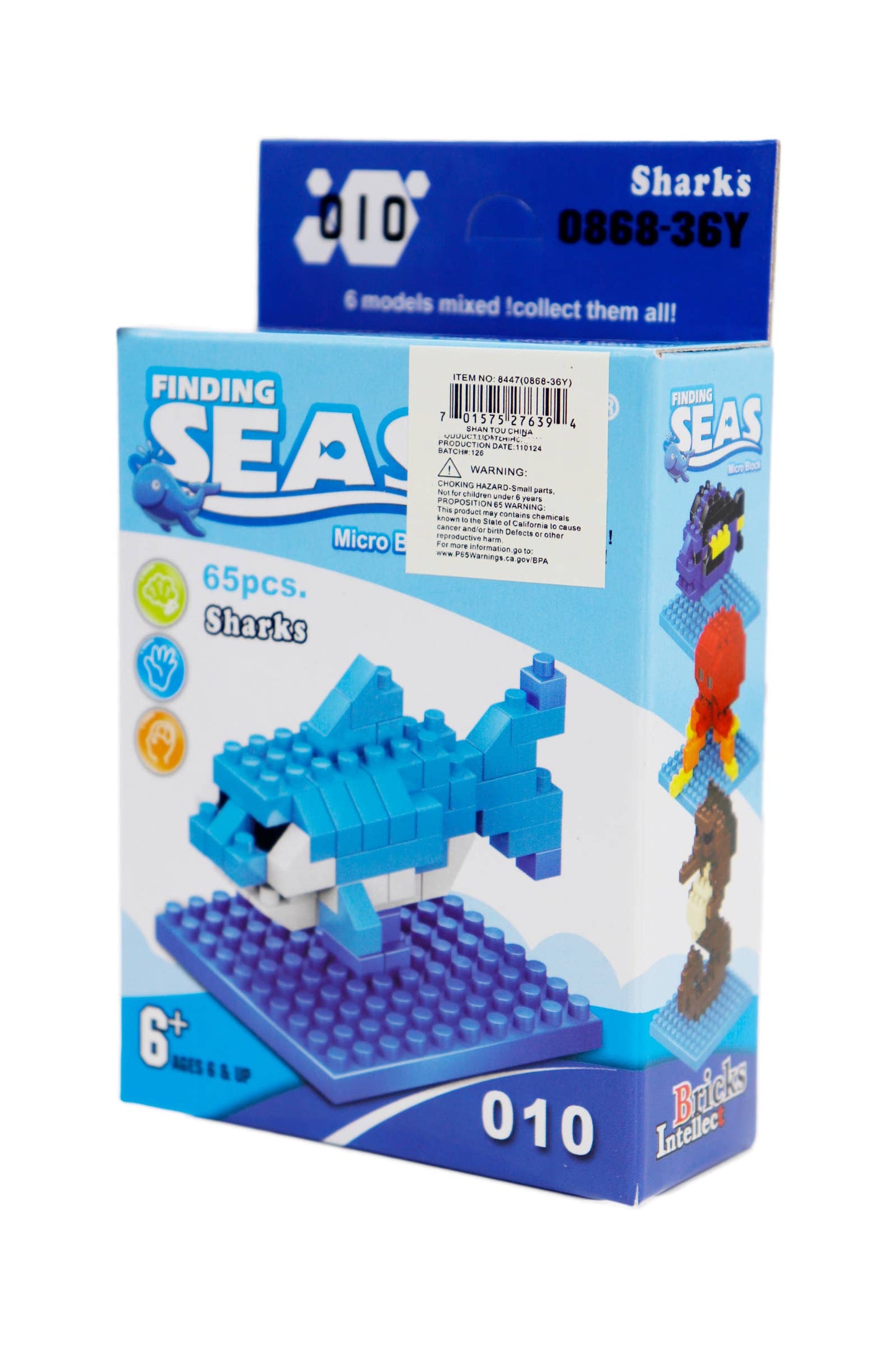 Sea Animals DIY Building Block Kit