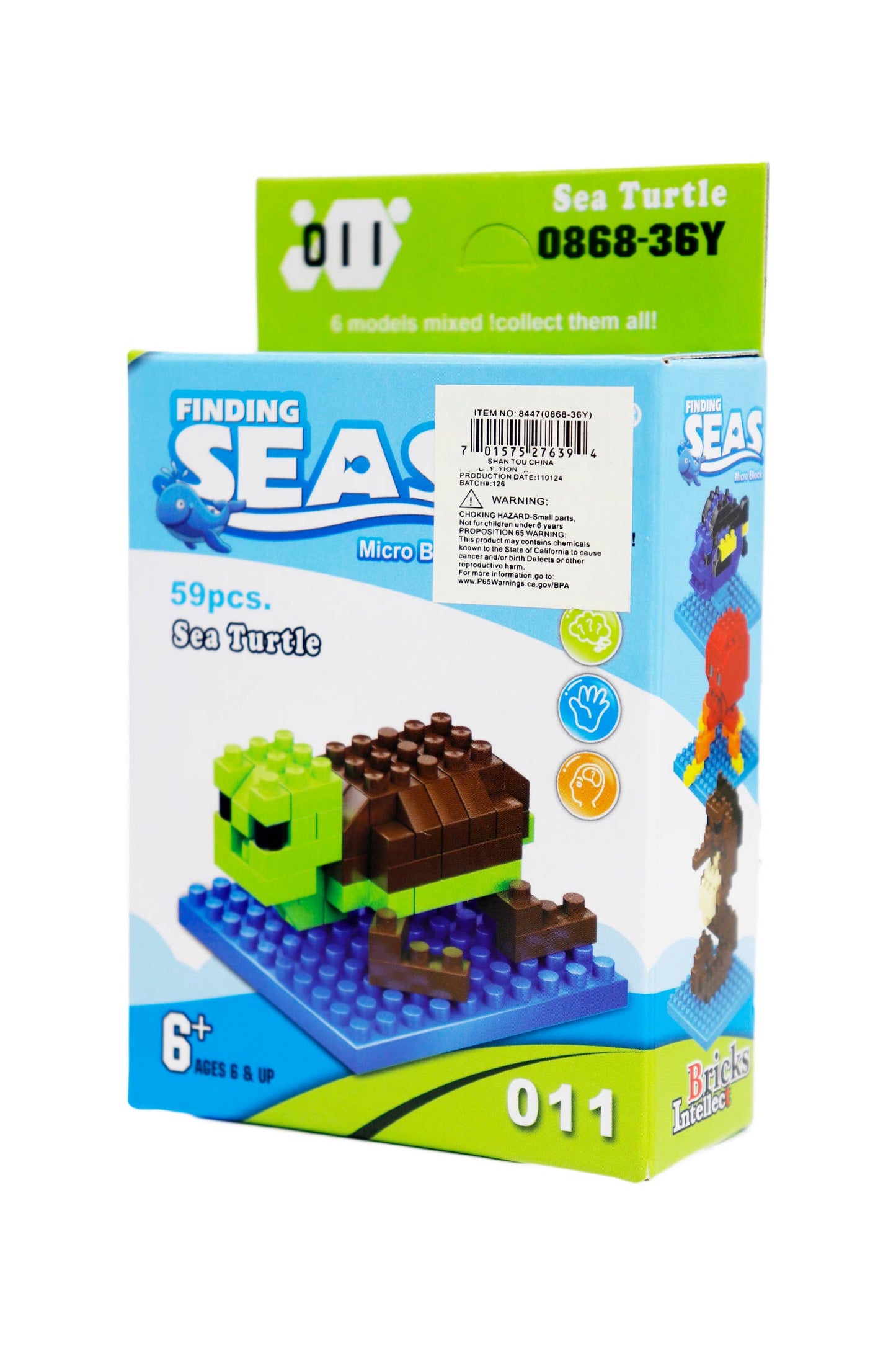 Sea Animals DIY Building Block Kit