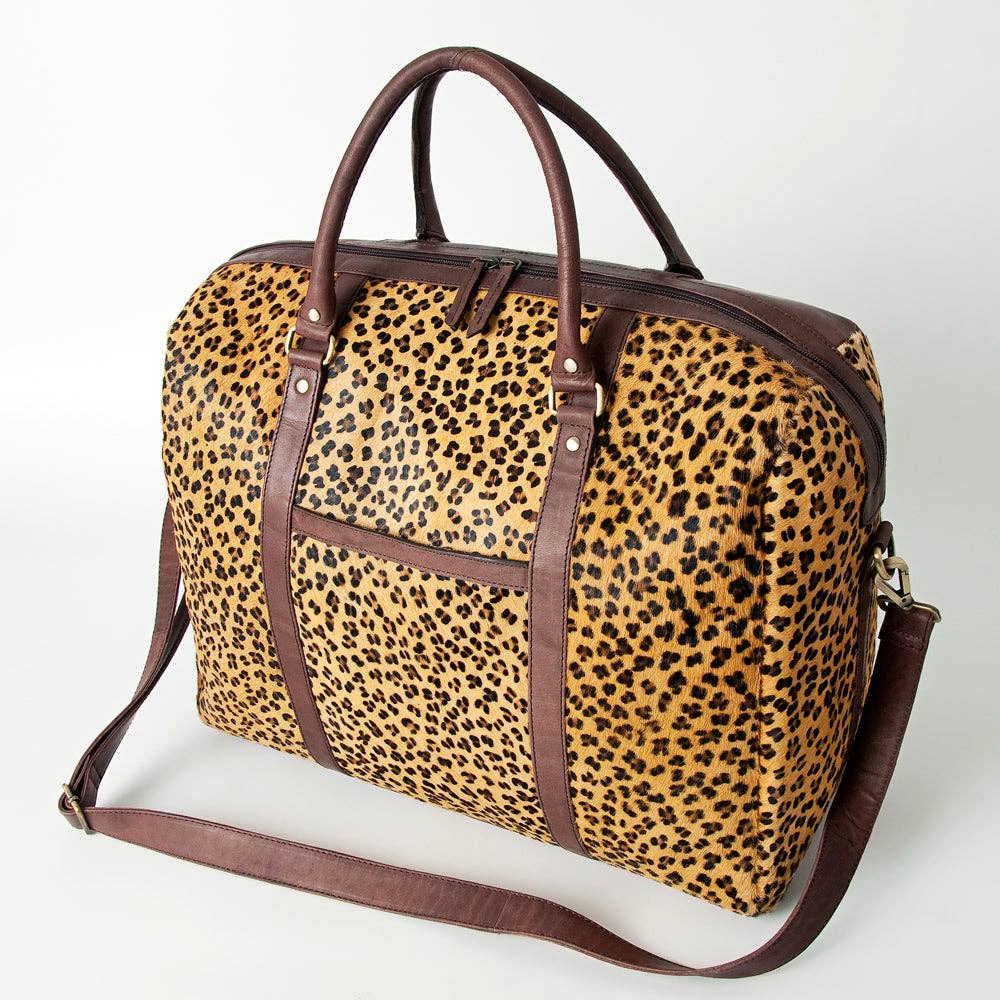 Duffel Genuine Western Leather Bag