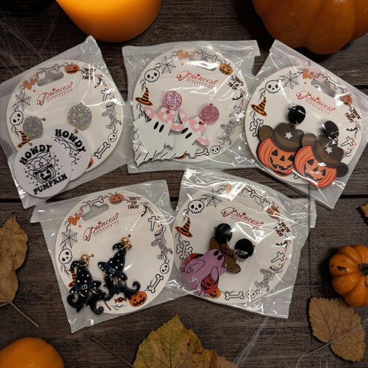 Halloween mouse earrings