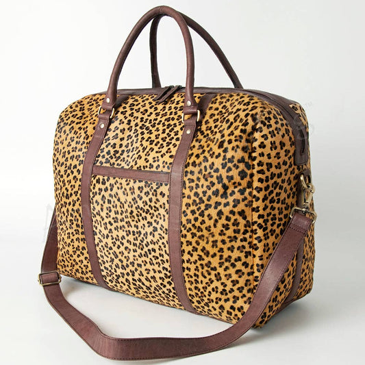 Duffel Genuine Western Leather Bag