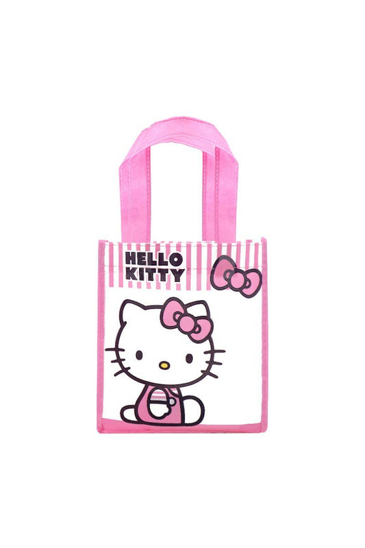 Hello Kitty Small Eco Friendly Pink Tote Bag