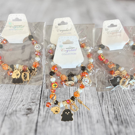 Fun Halloween charm bracelet