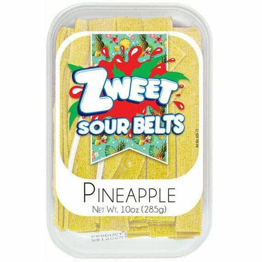 Sour Pineapple Belts | Zweet | 10 oz