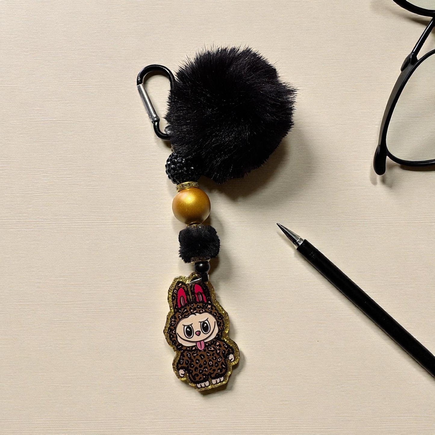 Cute La.Boo.Boo keychain